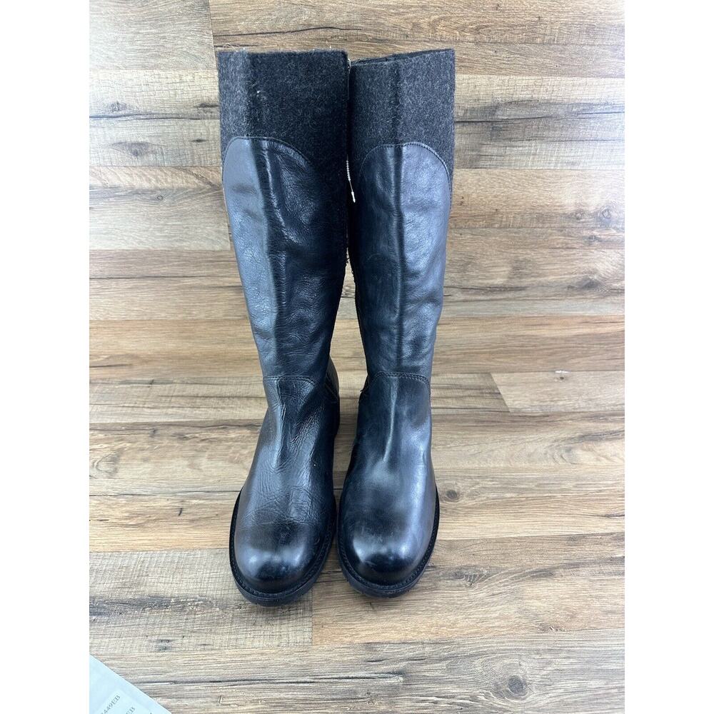L.L. Bean Women’s Deerfield Leather/Wool Boots size 11 - Picture 2 of 12